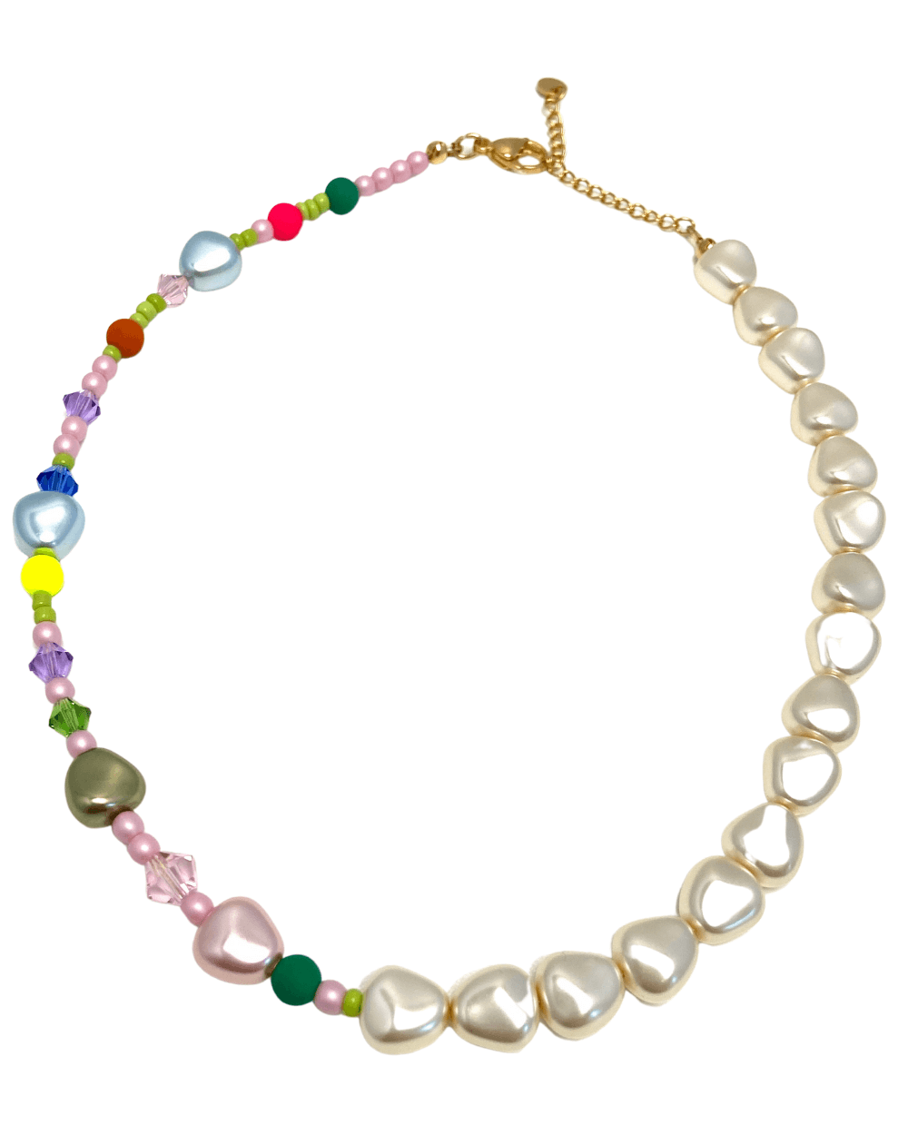 Il Mare | Handmade Vegan Pearl & Bead Necklace