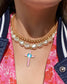 Sogni D'Oro & La Contessa Handmade Vegan Pearl Layered Necklace Set