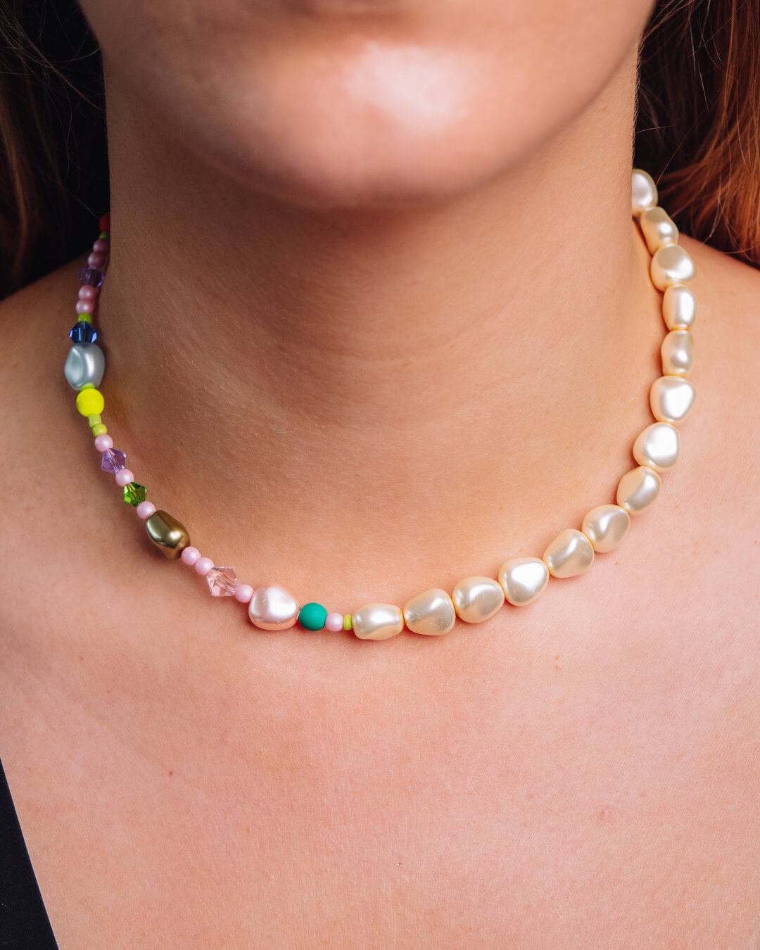 Il Mare | Handmade Vegan Pearl & Bead Necklace