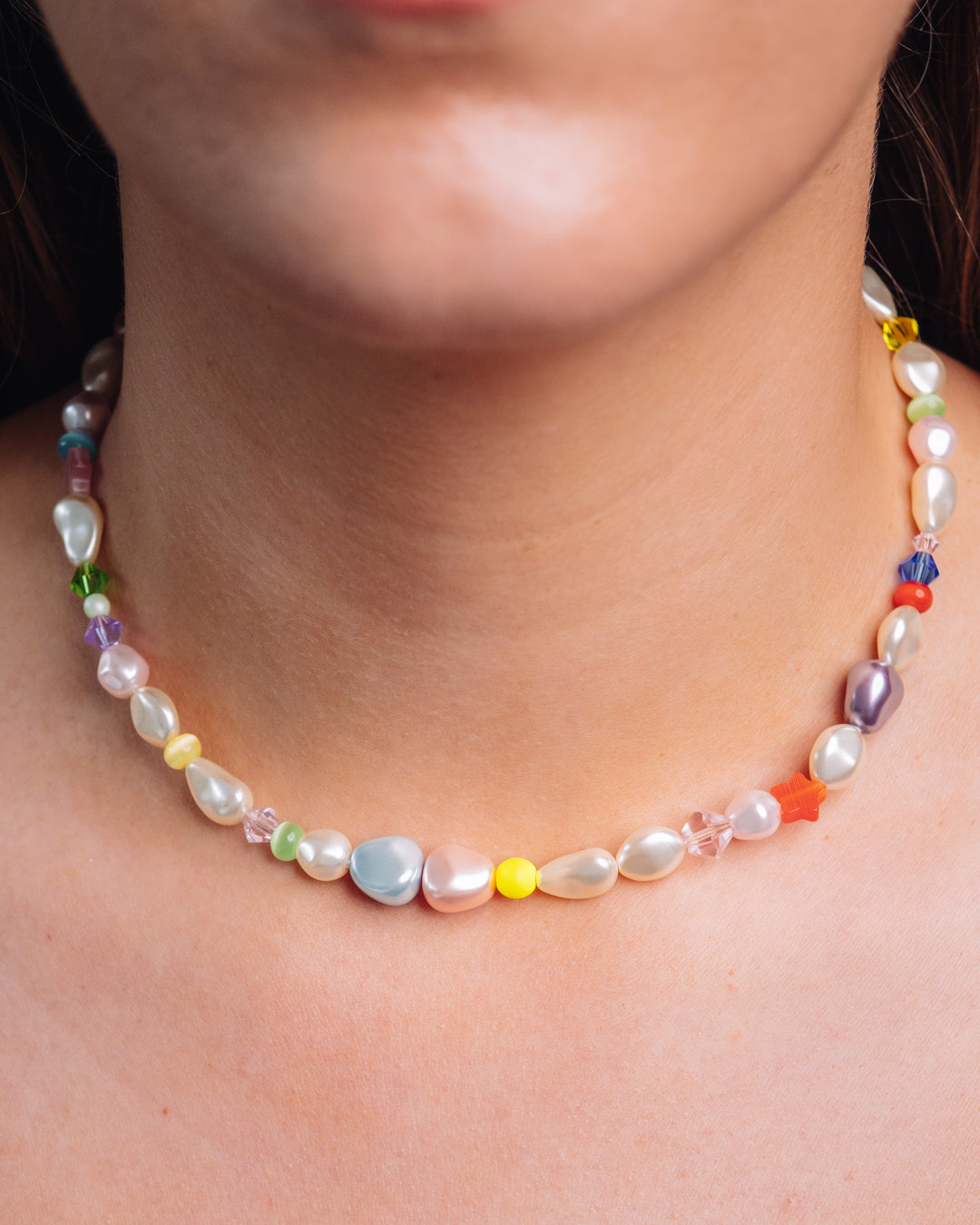 Il Mare, I Giochi & La Galassia Handmade Vegan Pearl Layered Necklace Set
