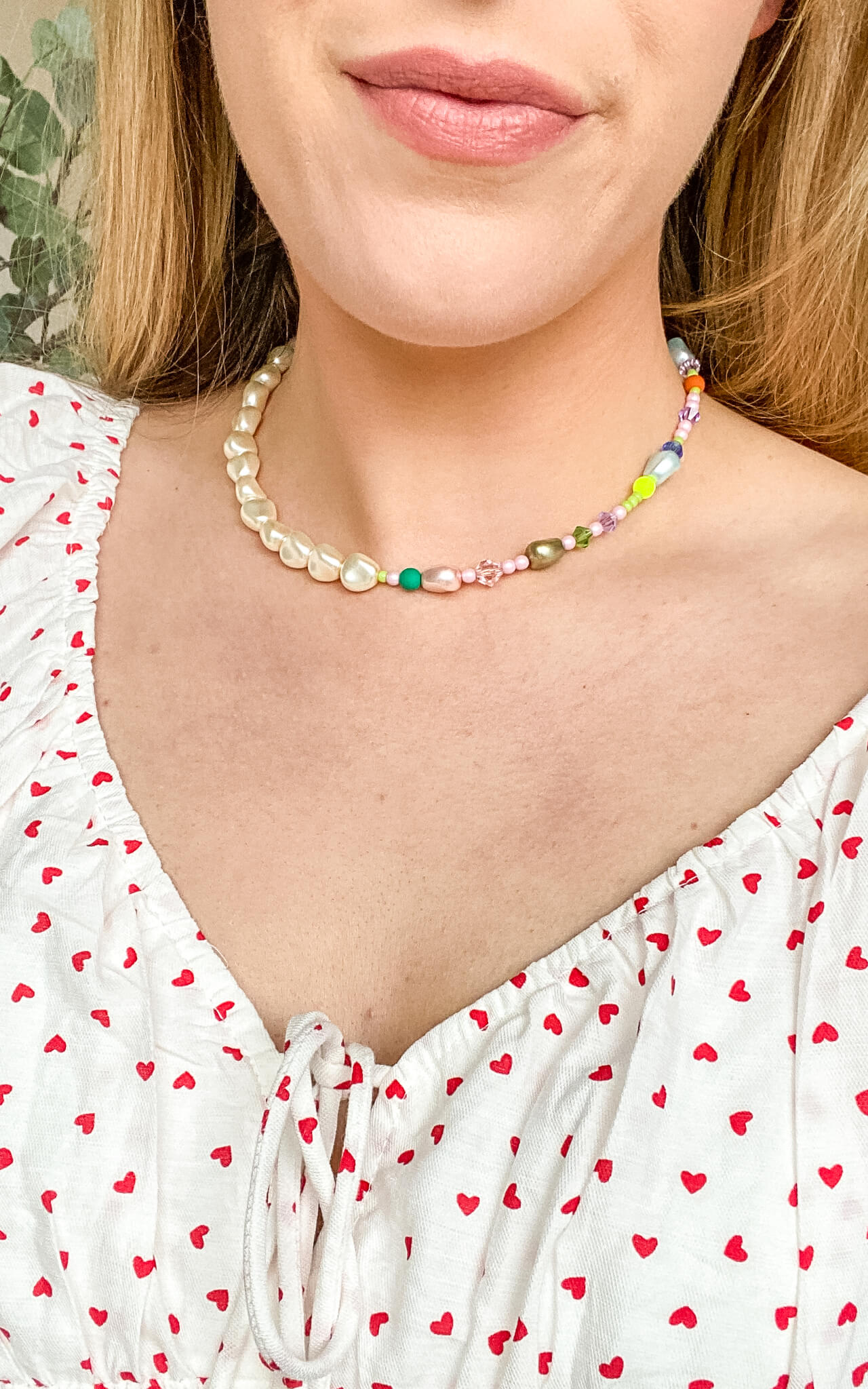 Il Mare | Handmade Vegan Pearl & Bead Necklace