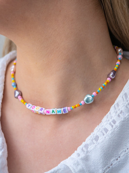 La Tua | Customisable Vegan Pearl & Bead Necklace