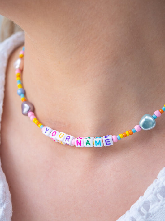 La Tua | Customisable Vegan Pearl & Bead Necklace