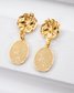Sofia Medal Earrings